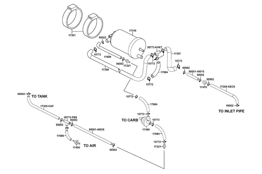 F21 Canister parts diagram