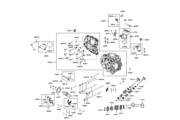 E02 Cylinder Head Cover ● Cylinder Head parts diagram thumbnail