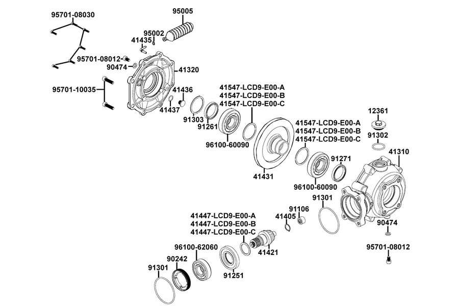 F19 Side Case Rr Final parts diagram