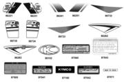 F22 Emblem ● Stripe parts diagram thumbnail