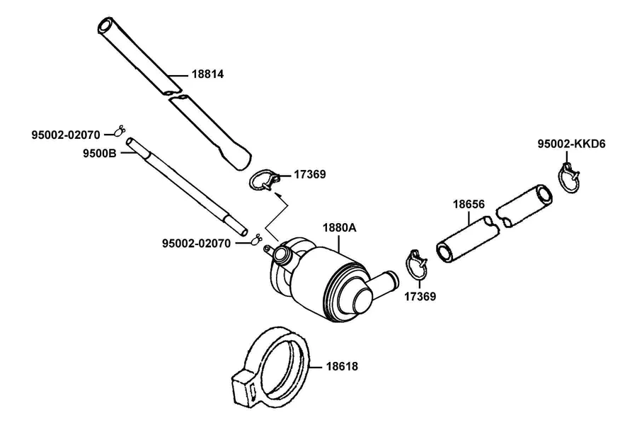 F21 Air Cleaner Second parts diagram