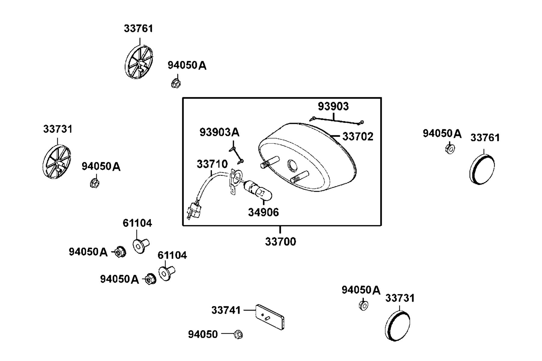MONGOOSE 90S (2021) Rear Light parts diagram