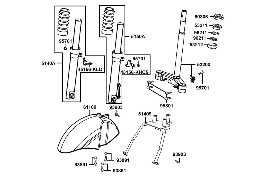 F06 Front Cushion parts diagram