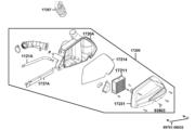 F13 Air Cleaner parts diagram thumbnail