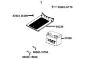 F11 Battery parts diagram thumbnail