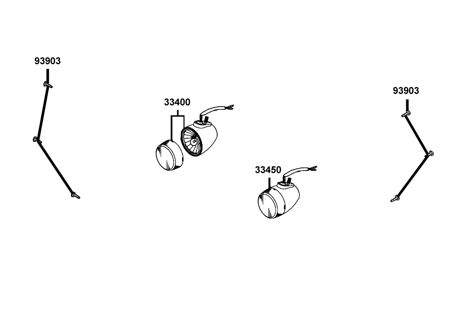 SUPER 8 R Front Winker parts diagram