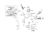 F03 Handle Steering●Handle Cover parts diagram thumbnail