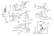 F17 Cushion Assy Rr●Control Arm Assy Rr parts diagram thumbnail