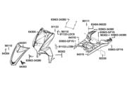 F05 Front Cover ● Front Fender parts diagram thumbnail