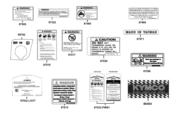 86404-ACD3-E60-T01 on the F23 Caution Label diagram