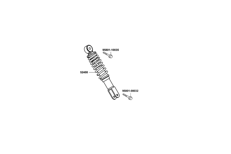 F16 Rear Cushion parts diagram