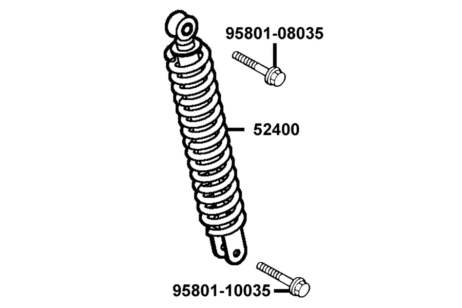F17 Rear Cushion parts diagram