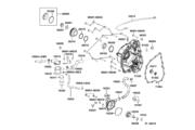 E04 Right Crankcase Cover ● Water Pump parts diagram thumbnail