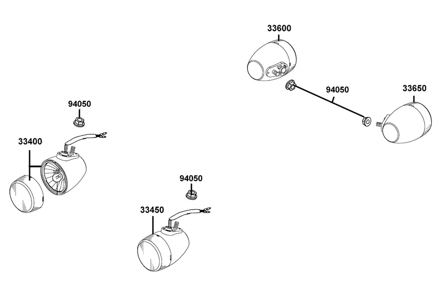 F17 Front Winker parts diagram