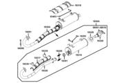 F14 Exhaust Muffler parts diagram thumbnail