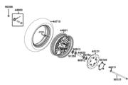 F07 Front Wheel parts diagram thumbnail