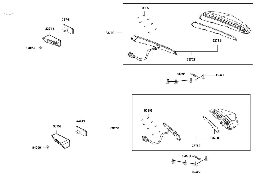 F20 Light Tail parts diagram