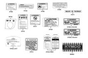 F23 Caution Label parts diagram