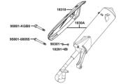 F14 Exhaust Muffler parts diagram thumbnail