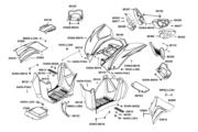 F12 Fender Rear ● Mudguard  Floor parts diagram thumbnail
