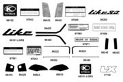 F22 Emblem ● Stripe parts diagram thumbnail
