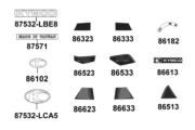 F20 Emblem●Stripe parts diagram thumbnail