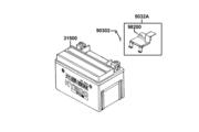 F10 Battery parts diagram thumbnail