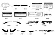 F22 Emblem ● Stripe parts diagram thumbnail