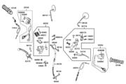 F03 Cable●Switch●Lever Strg Hndl parts diagram thumbnail