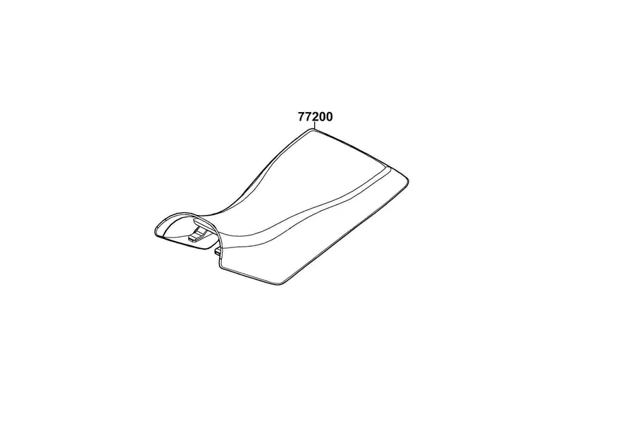 F09 Seat parts diagram