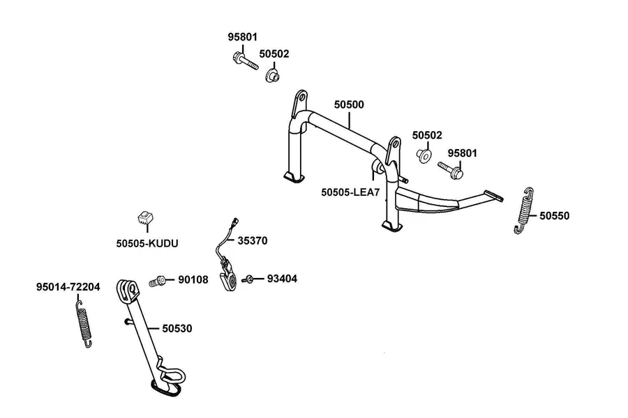 F15 Stand parts diagram