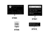 F25 Caution Label parts diagram thumbnail