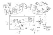 E02 Cylinder Head Cover ● Cylinder Head parts diagram thumbnail
