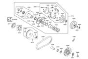E06 Driven Pulley parts diagram thumbnail
