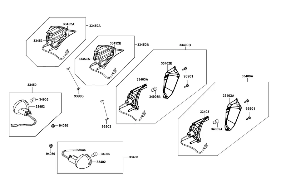 F18 Winker parts diagram