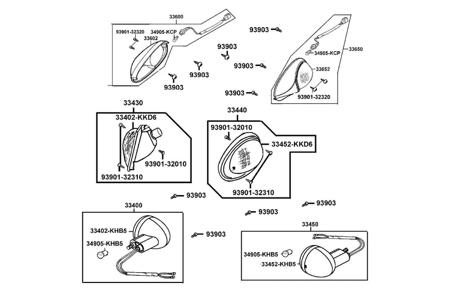 F18 Winker parts diagram