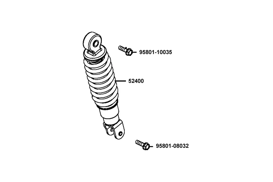F16 Rear Cushion parts diagram