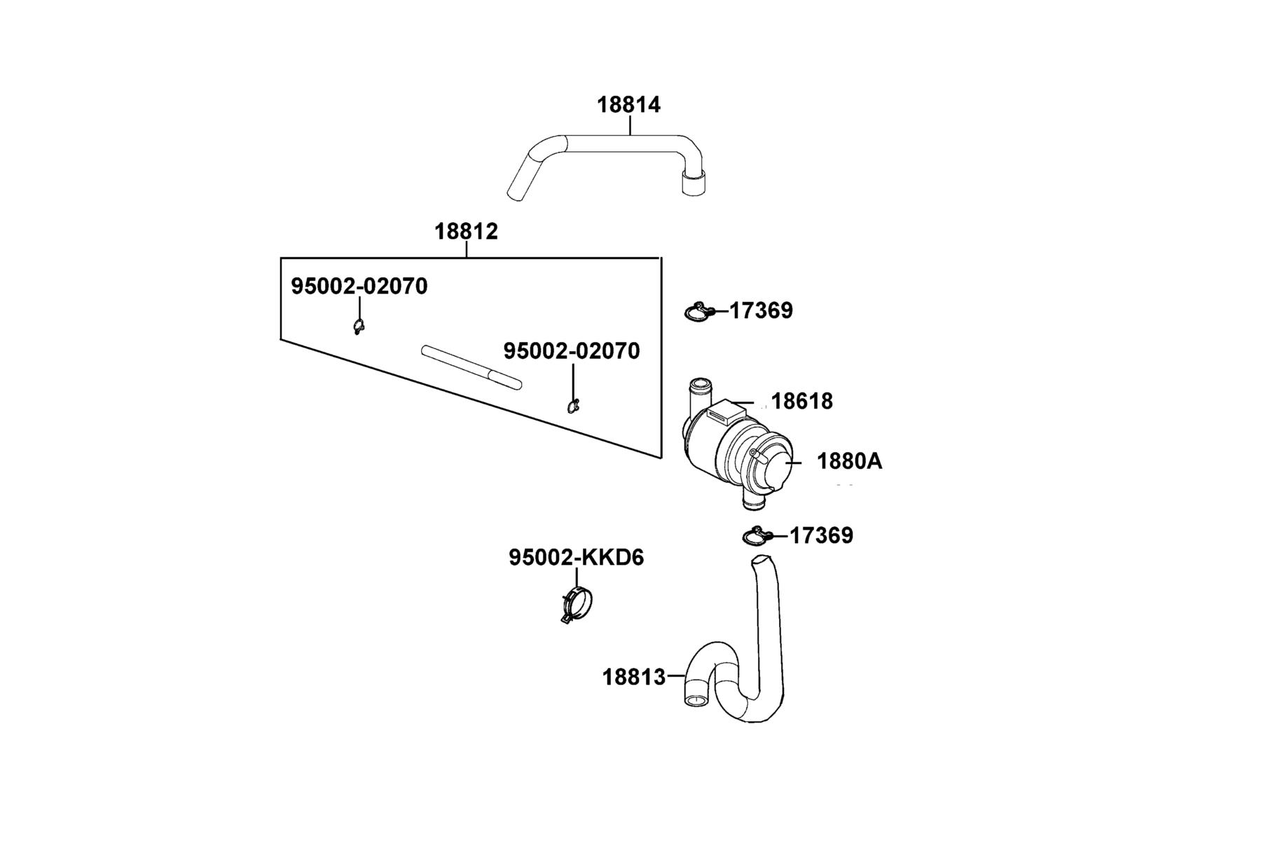 MXU 550i (2026MY) Aicv parts diagram