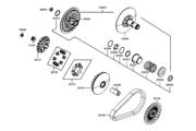 E07 Transmission Pulley parts diagram thumbnail