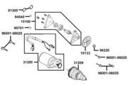 E07 Starting Motor ● Oil Pump parts diagram thumbnail