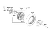 F08 Front Wheel parts diagram thumbnail
