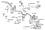 F03 Handle Steering ● Handle Cover parts diagram thumbnail