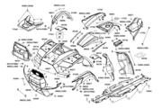 F05 Fender Front parts diagram thumbnail