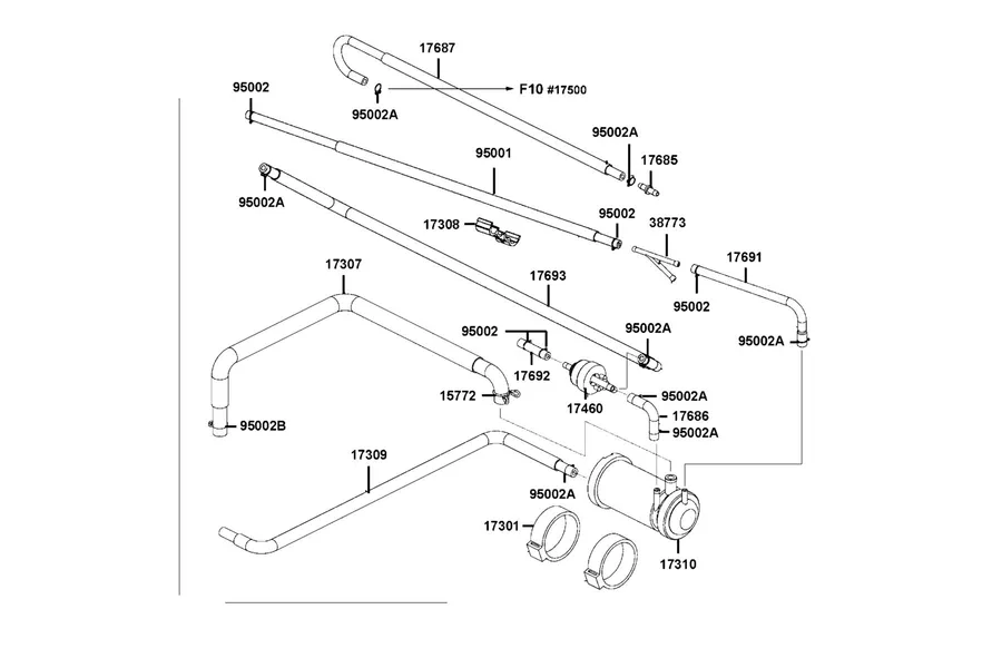 F26 Canister parts diagram