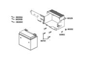 F11 Battery parts diagram thumbnail