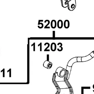 11203-GGC7-W10 BUSH — diagram cutout