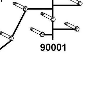 90001-GBHB-C11 BOLT FLANGE SHF 6*40 — diagram cutout