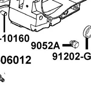 9052A-PUA3-B50 BOLT ASSY DRAIN PLUG 12*15 — diagram cutout