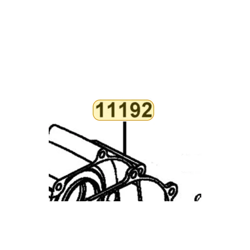 11192-KGBG-C10 GASKET CRANK CASE A — diagram cutout