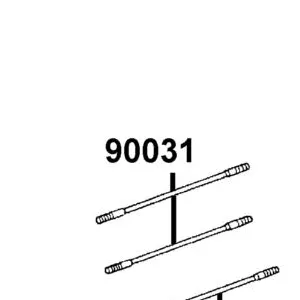 90031-KGBG-C01 BOLT A STUD 7*168 — diagram cutout
